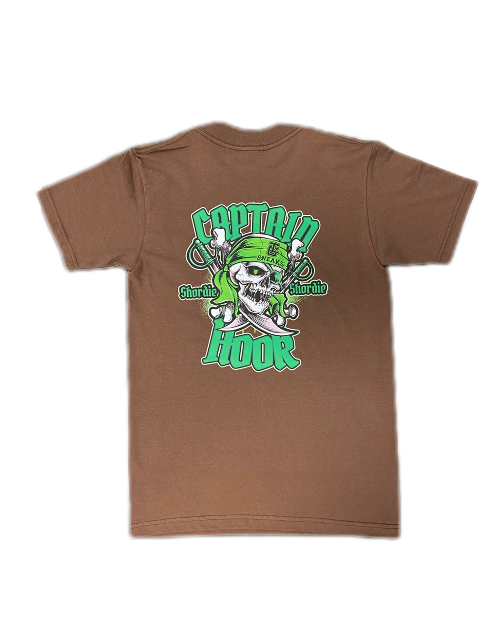 TG Sneaks x Shordie Shordie Tee Brown