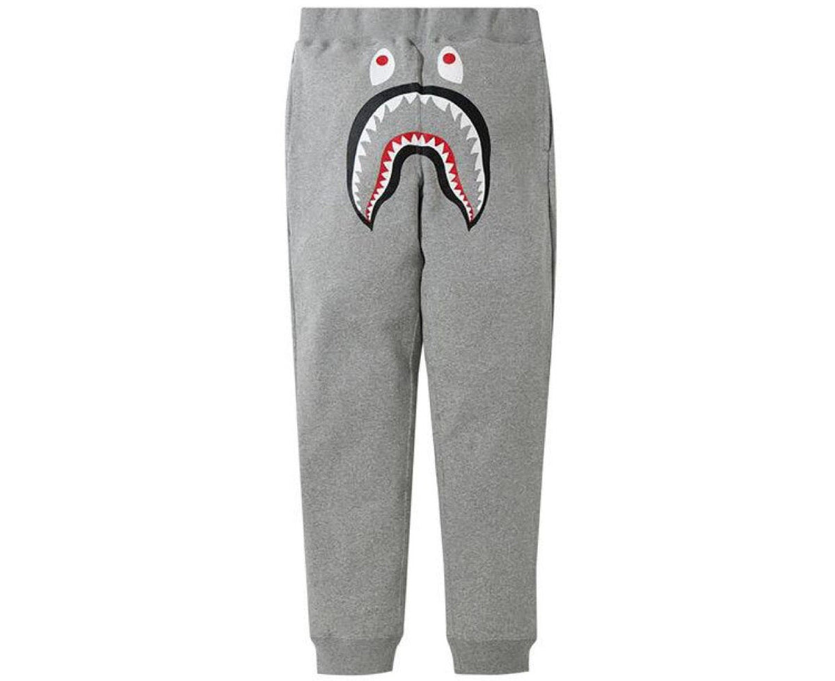 Bape Shark Slim Sweatpants Grey Green