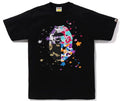 Bape Us Ape Head Sta Tee Black