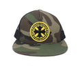 Chrome Hearts Plus Cross Seal Stamp Trucker Hat Camo