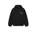 Fear Of God Essentials Fleece Hoodie Black White