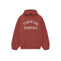 Fear Of God Essentials Fleece Hoodie Crimson