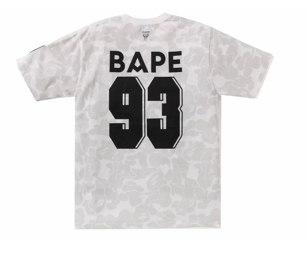 Bape x Inter Miami CF Camo Tee White Camo