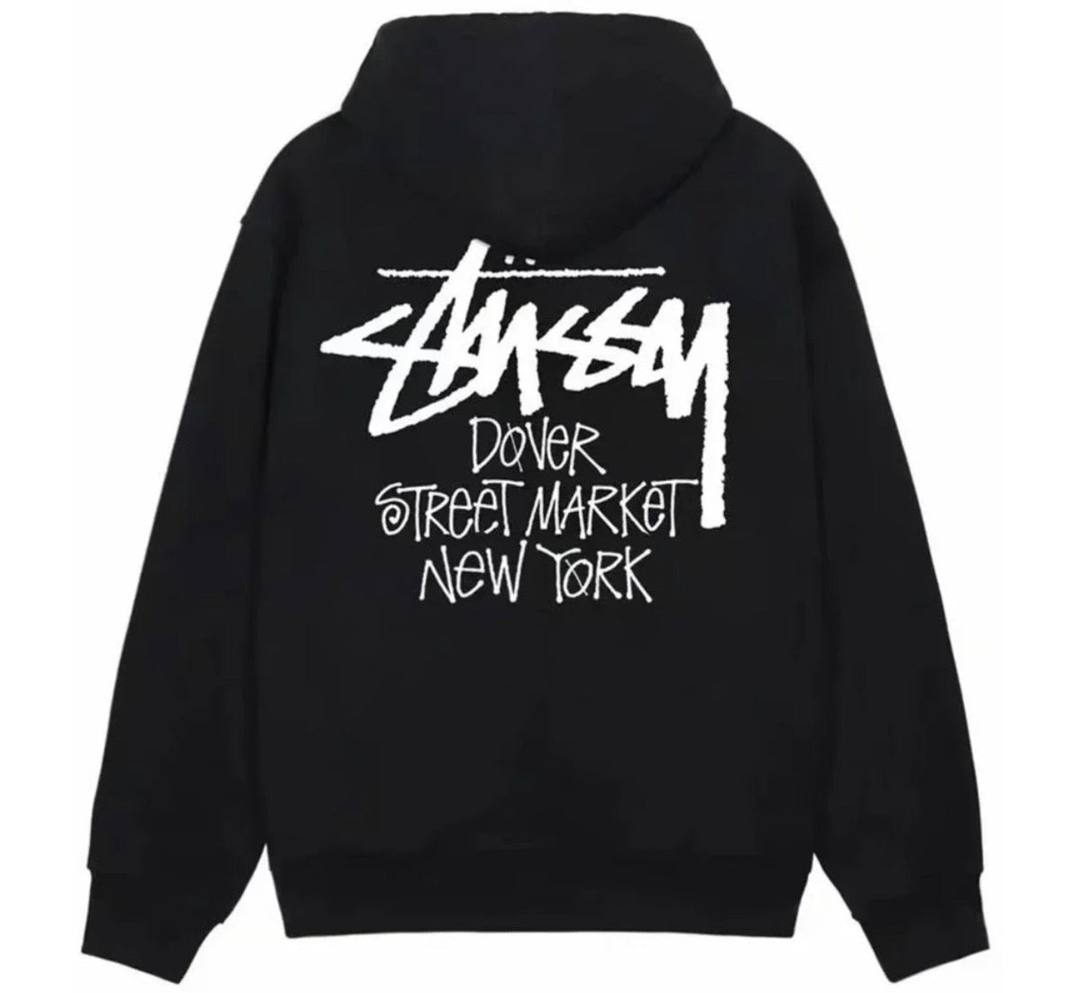 Stussy x Dover Street Market New York Hoodie Black