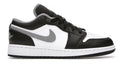 Jordan 1 Low Black White Grey (Youth)