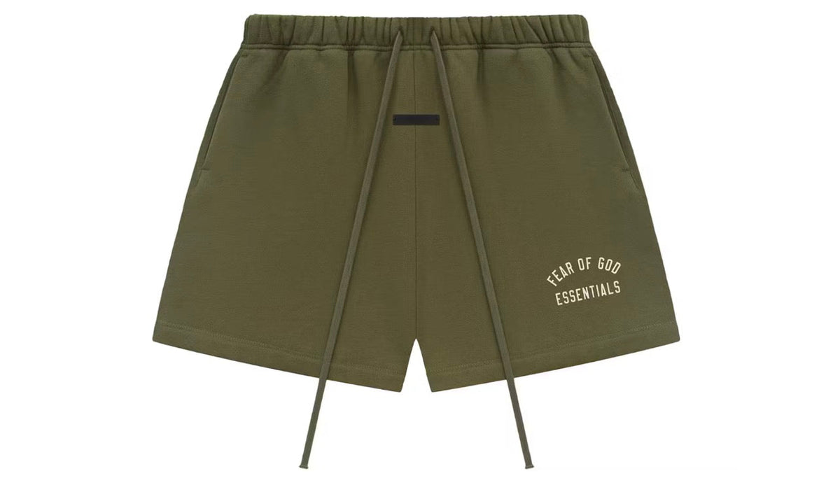 Fear of God Essentials Fleece Short Military