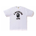 Bape Space Camo College Tee White