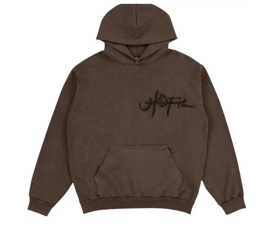 Cactus Jack by Travis Scott Utopia A2 Hoodie Brown