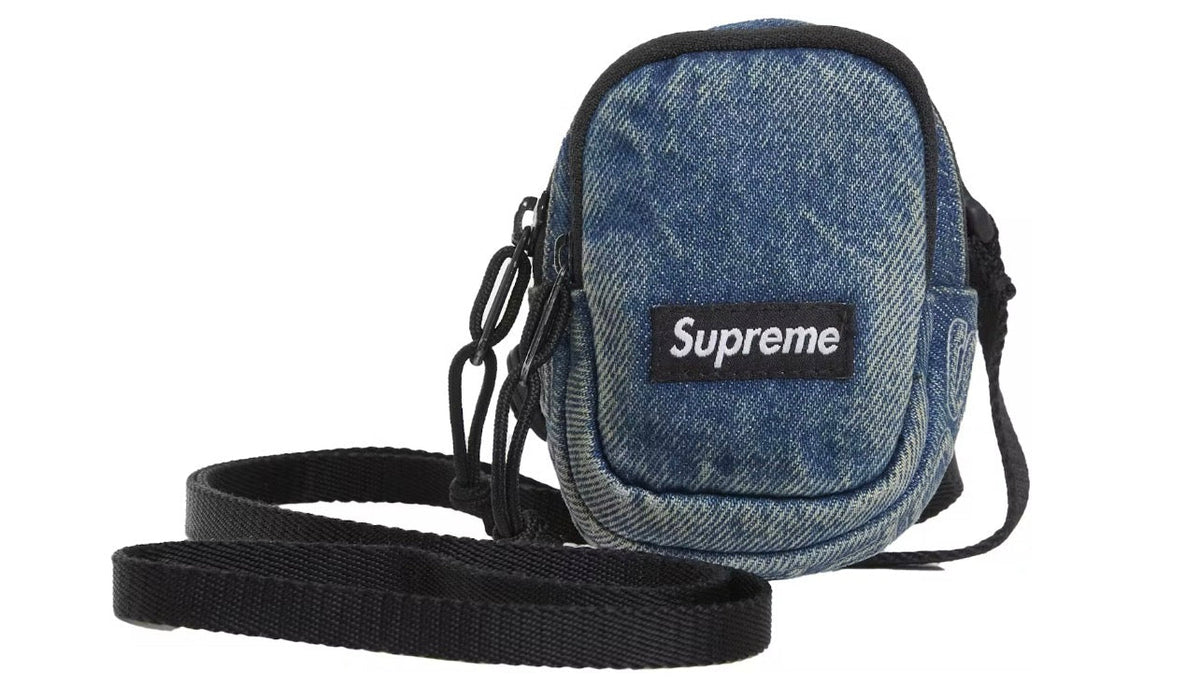 Supreme Denim Mini Utility Bag Washed Indigo
