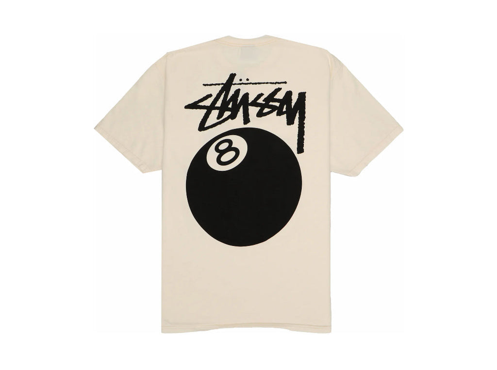 Stussy 8 Ball Pigment Dyed Tee Natural