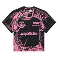 Sp5der Jersey Overprint Tee Black