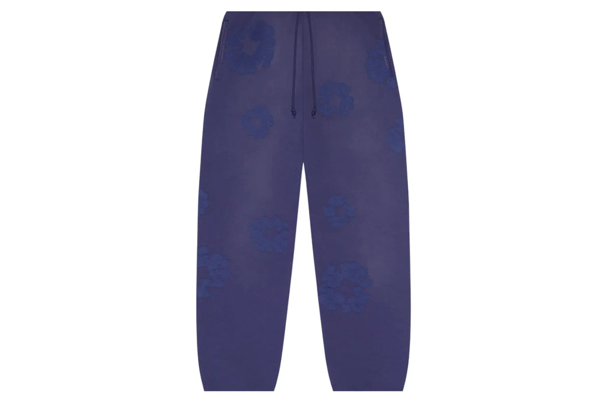 Denim Tears Mono Cotton Wreath Sweatpants Washed Blue