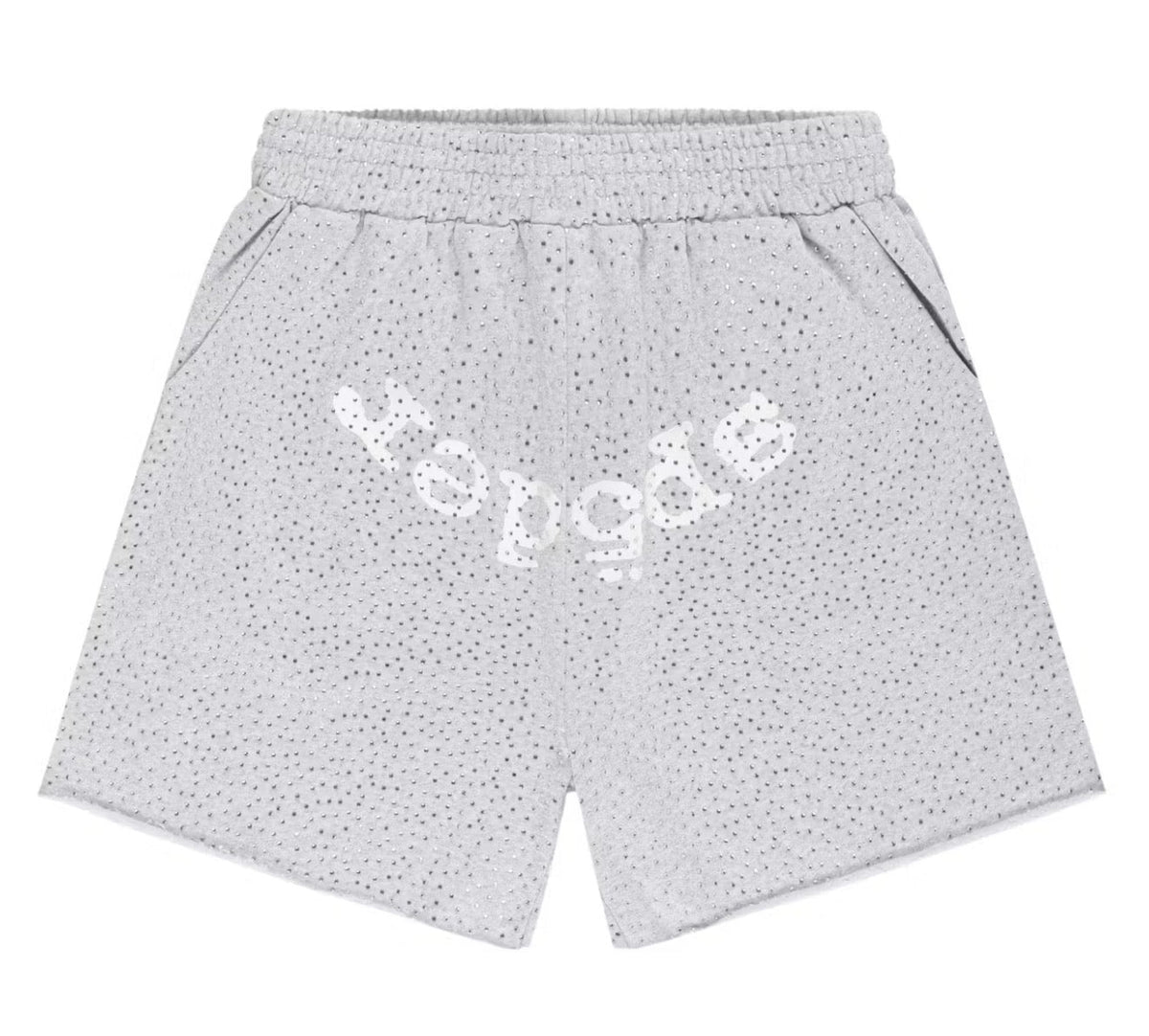 Sp5der VVS Sweatshorts Heather Grey