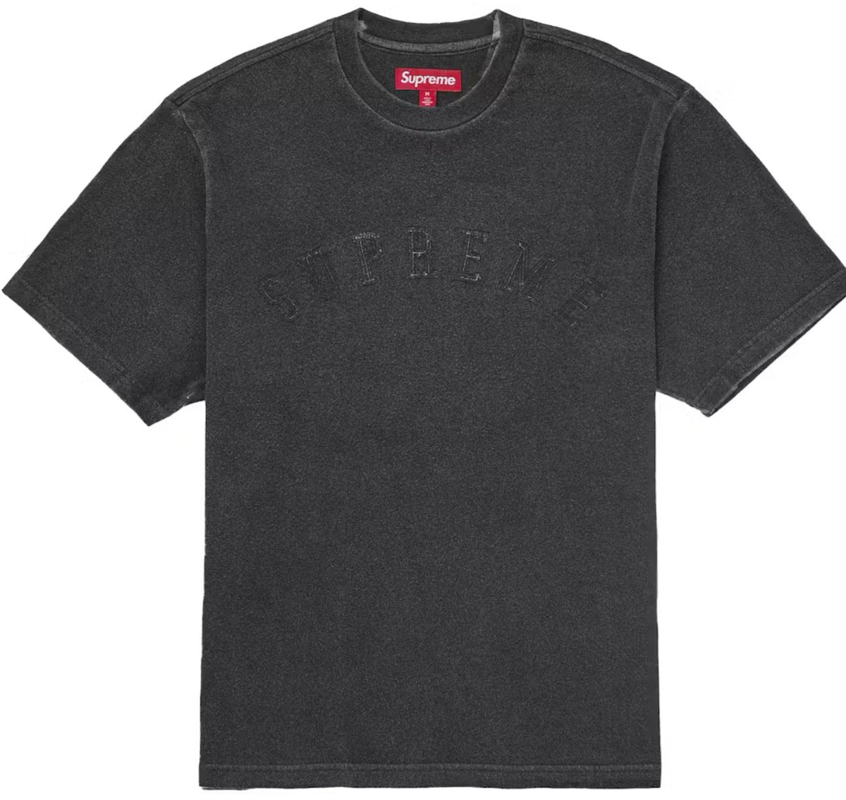 Supreme Overprint S/S Top Black