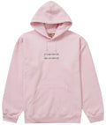 Supreme Burberry Box Logo Hooded Sweatshirt Pink
