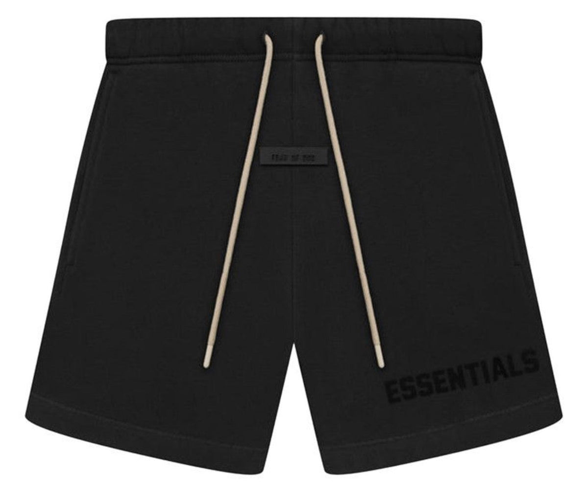 Fear of God Essentials Soccer Shorts Jet Black