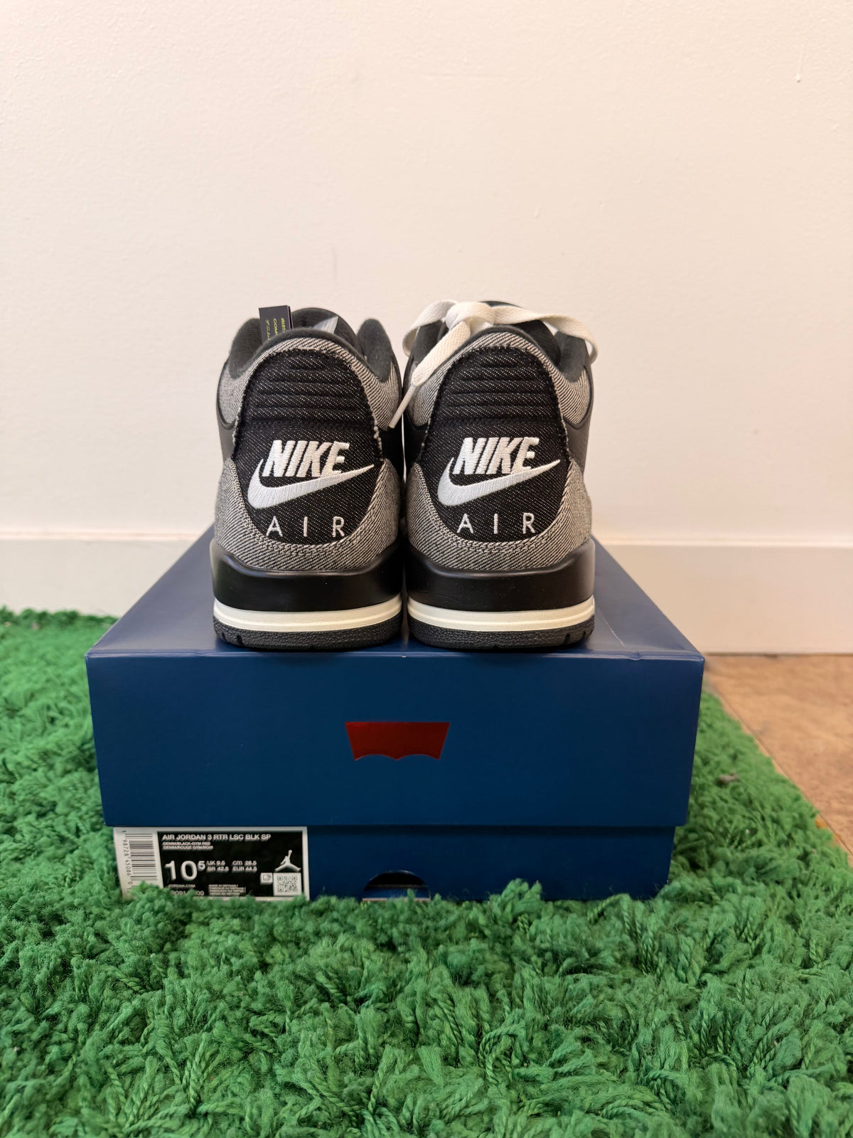 Used Jordan 3 Retro Levi’s Black (Men’s)