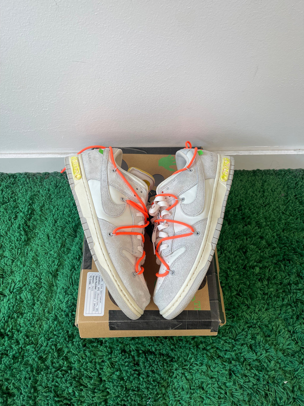 Used Nike Dunk Low Off-White Lot 11 (Men’s)