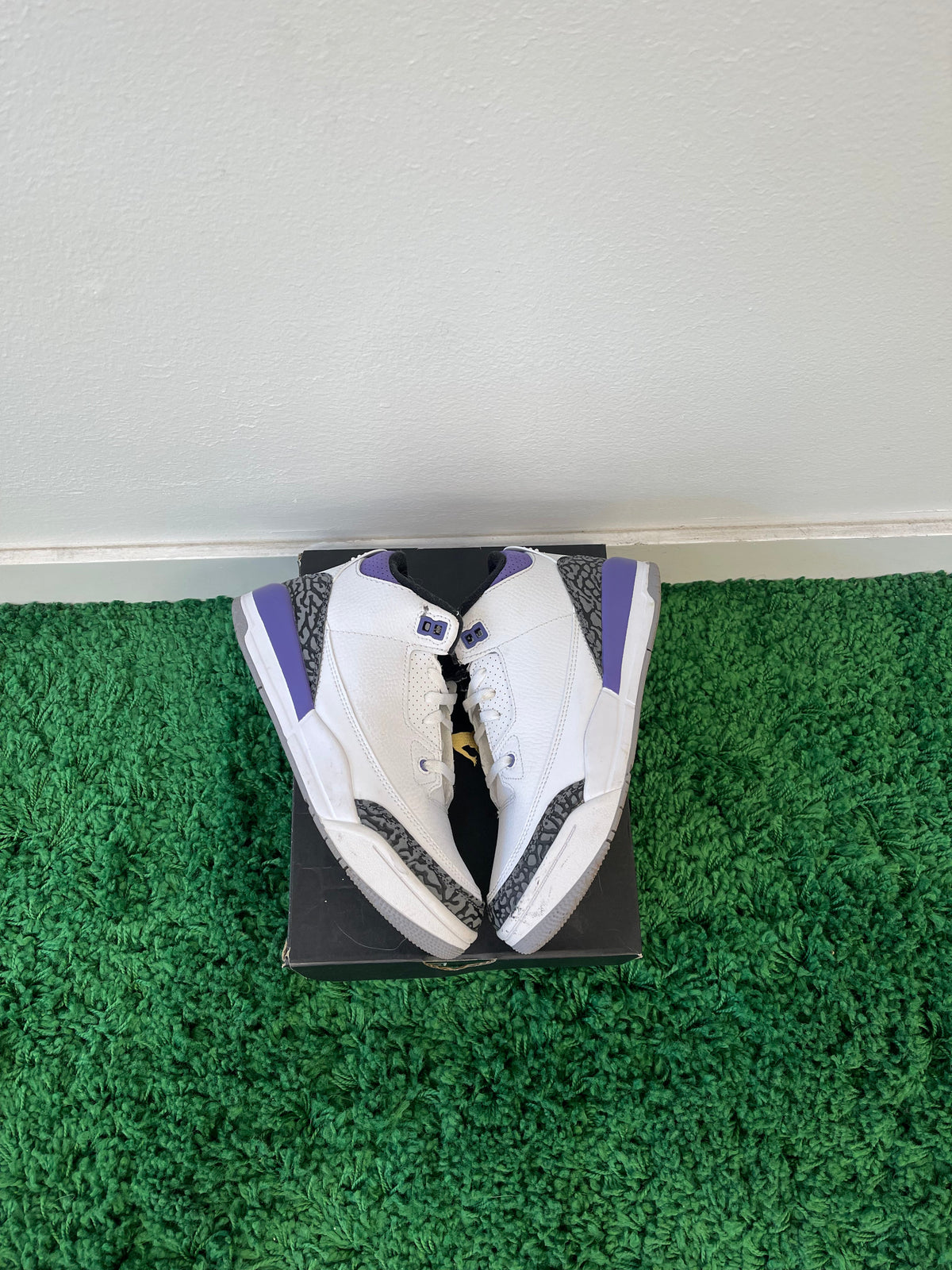 Used Jordan 3 Retro Dark Iris (PS)