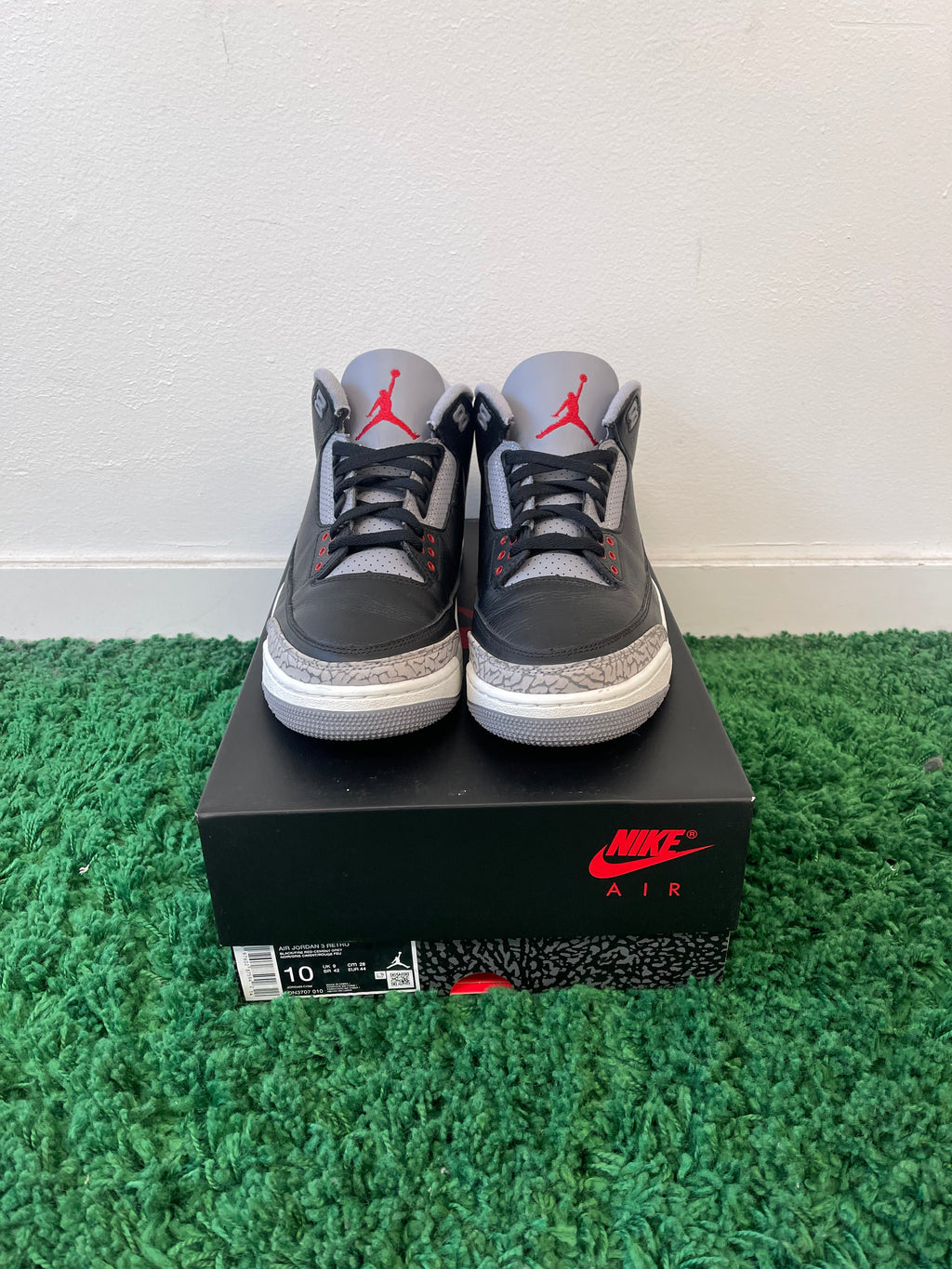 Used Jordan 3 Retro OG Black Cement 2024 (Men’s)