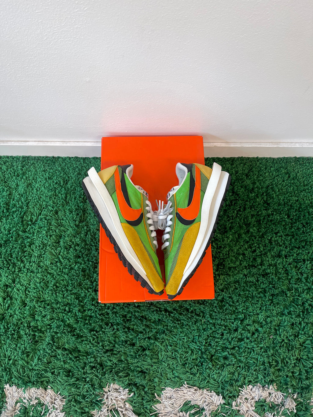 Used Nike LD Waffle sacai Green Gusto (Men’s)
