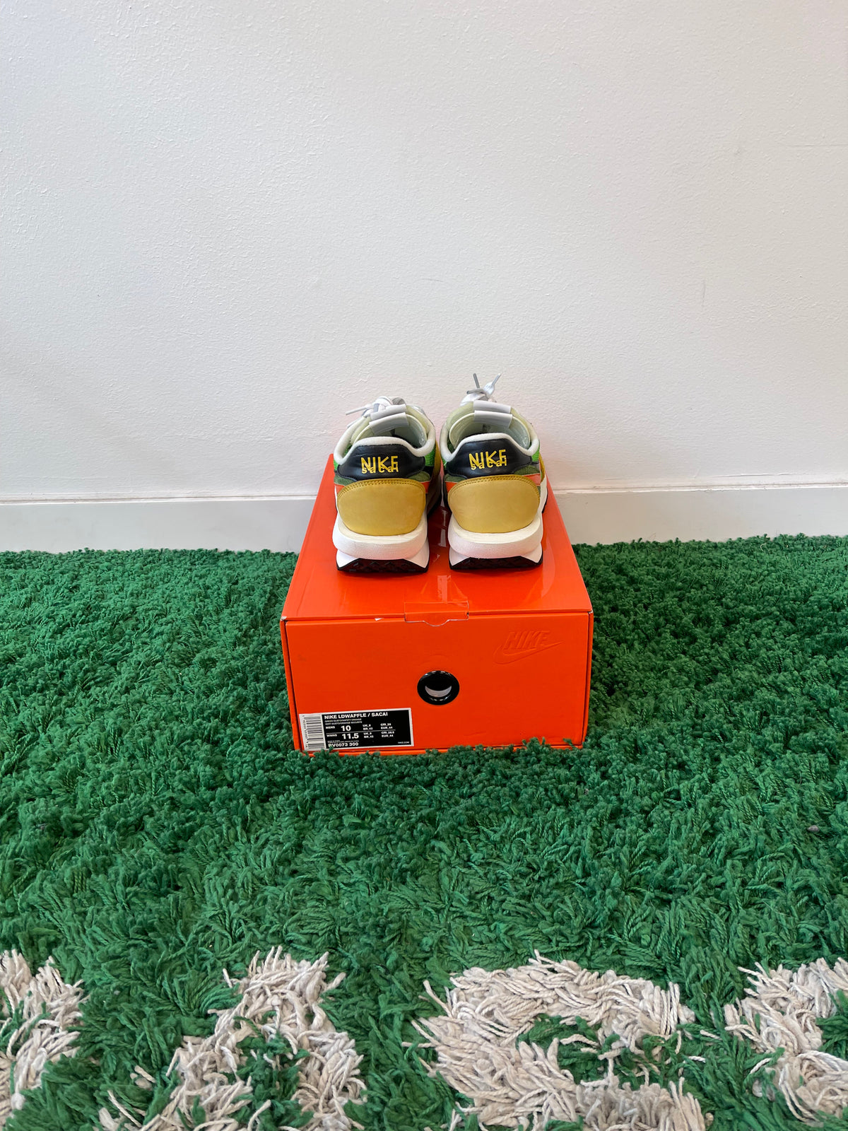 Used Nike LD Waffle sacai Green Gusto (Men’s)