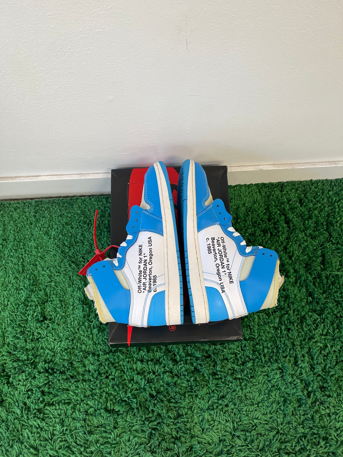 Used Jordan 1 Retro High Off-White University Blue (Men’s)