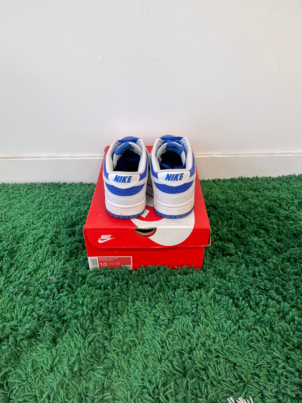 Used Nike Dunk Low Racer Blue White (Men’s)