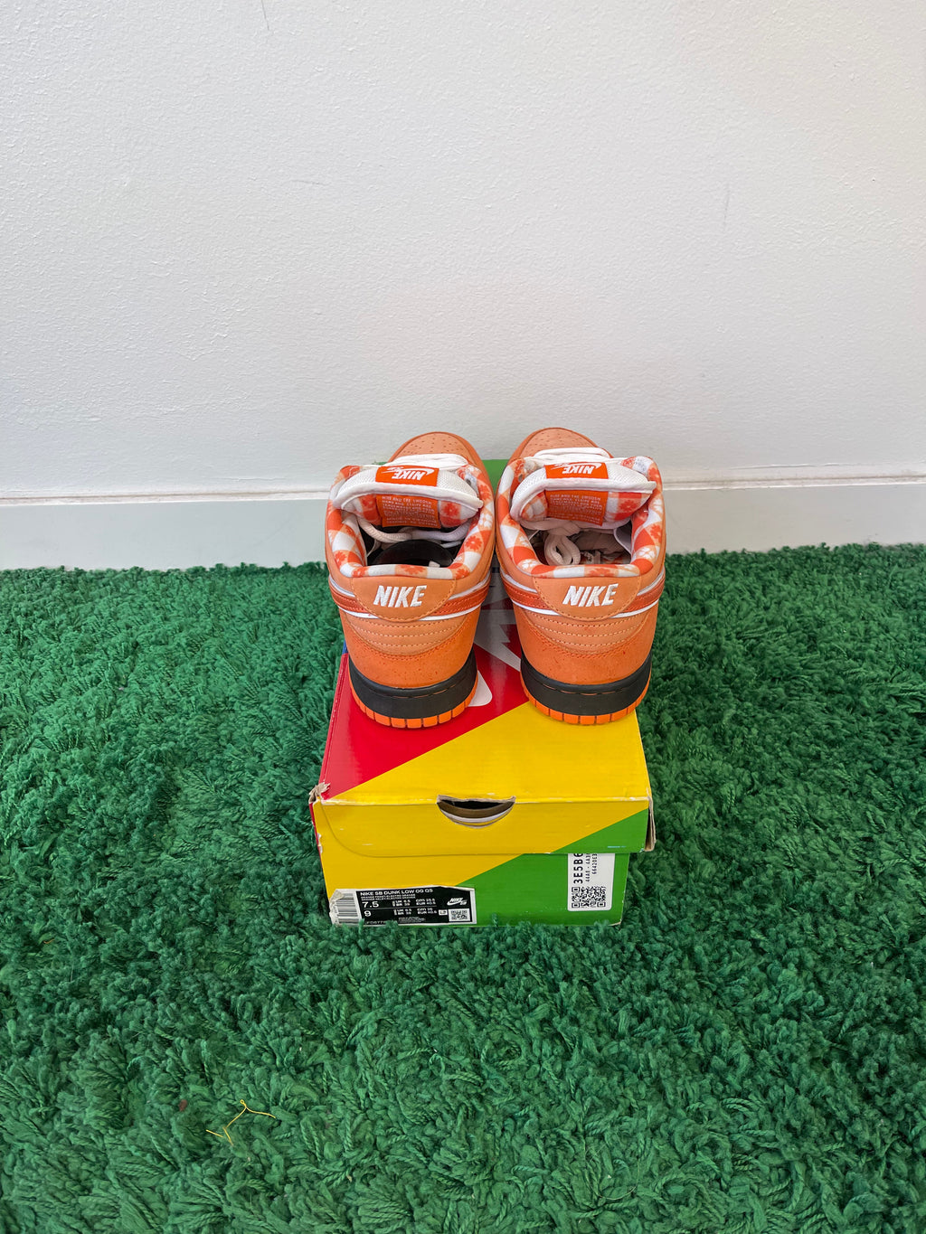 Used Nike SB Dunk Low Concepts Orange Lobster (Men’s)