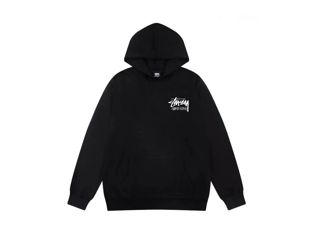 Stussy Hong Kong Black Hoodie