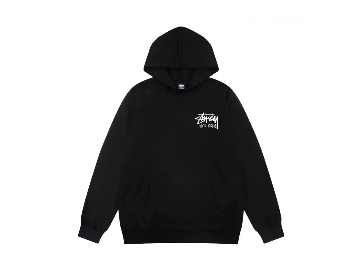 Stussy Hong Kong Black Hoodie