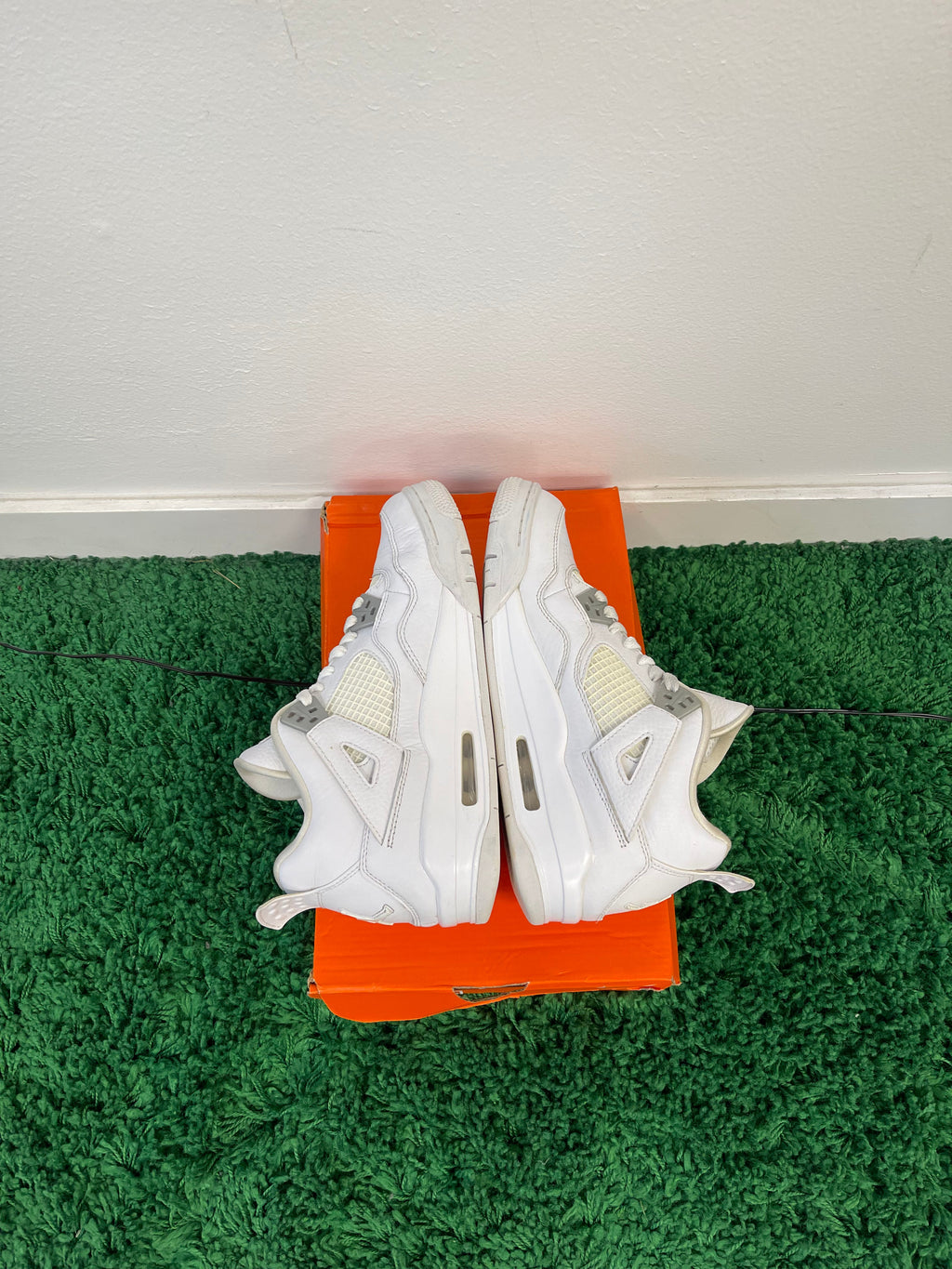 Used Jordan 4 Retro Pure Money 2017 (Youth)