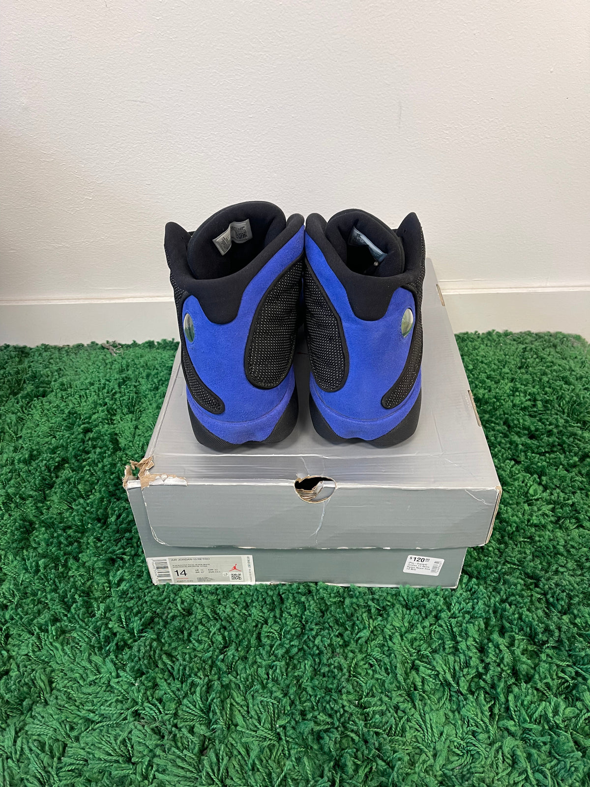 Used Jordan 13 Retro Black Hyper Royal (Men’s)