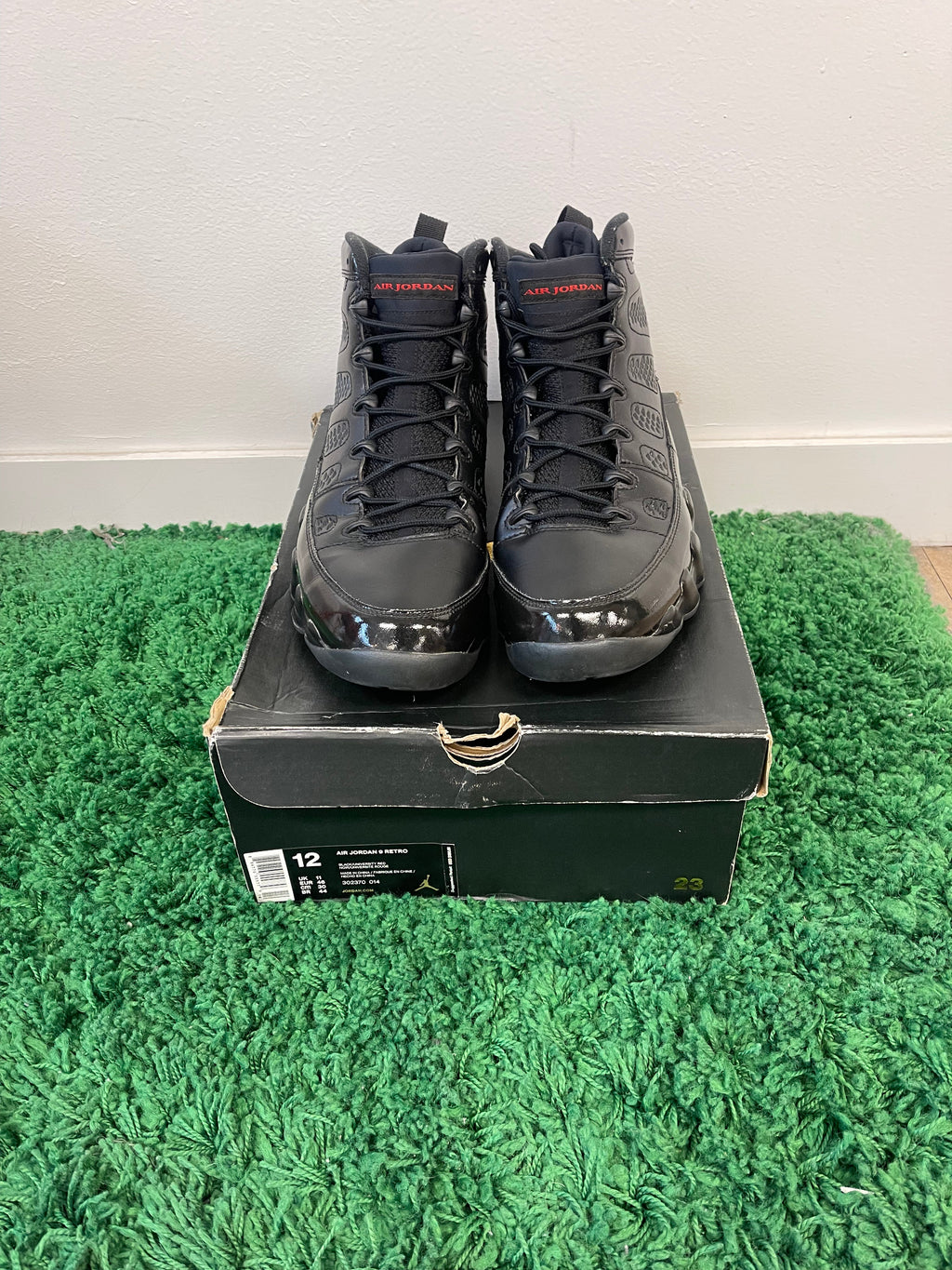 Used Jordan 9 Retro Bred Patent (Men’s)