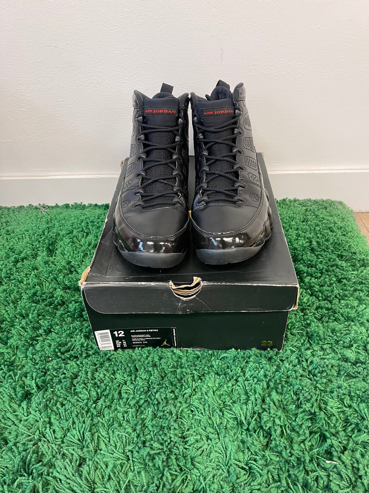 Used Jordan 9 Retro Bred Patent (Men’s)