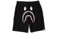 Bape ABC Shark Sweatshorts Black