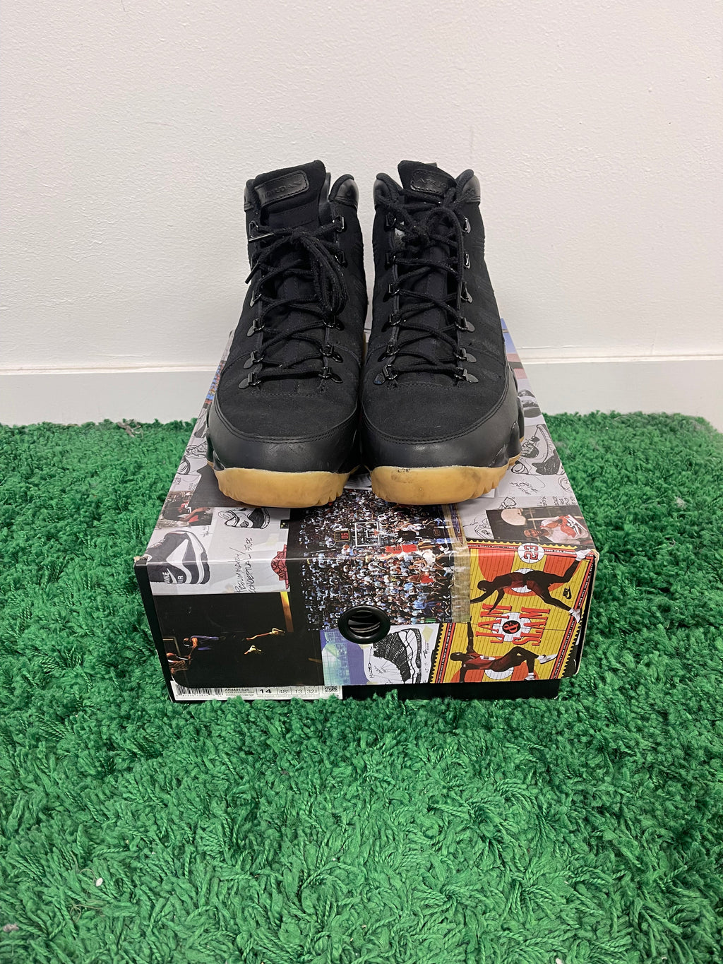 Used Jordan 9 Retro Boot NRG Black Light Gum (Men’s)
