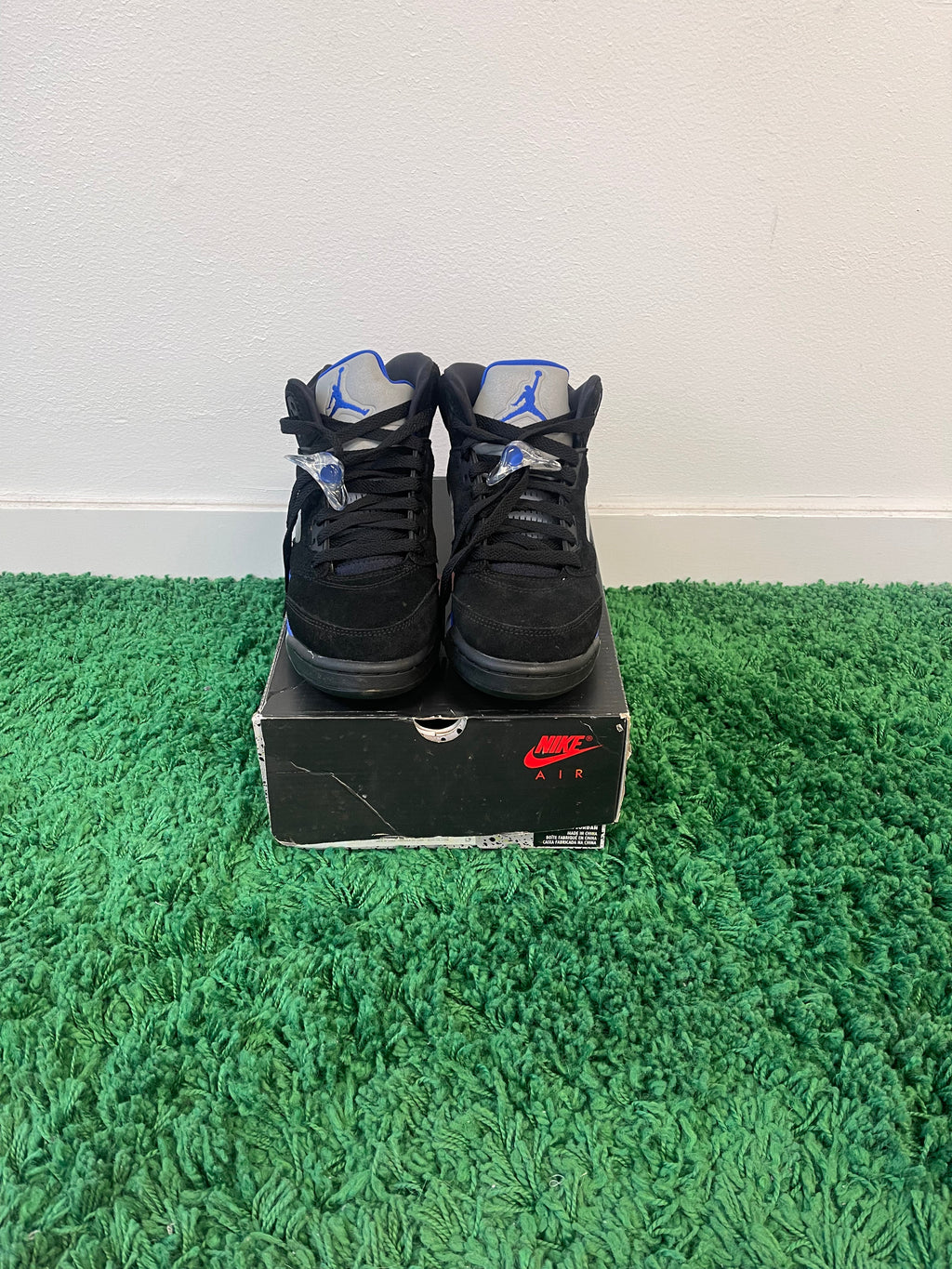 Used Jordan 5 Retro Racer Blue (Youth)