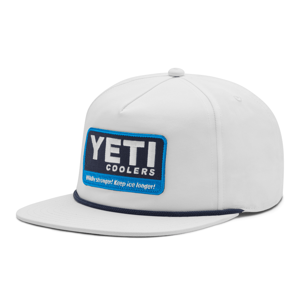 Wildly Stronger Badge Flat Brim Rope Hat - Preferred Pick CB