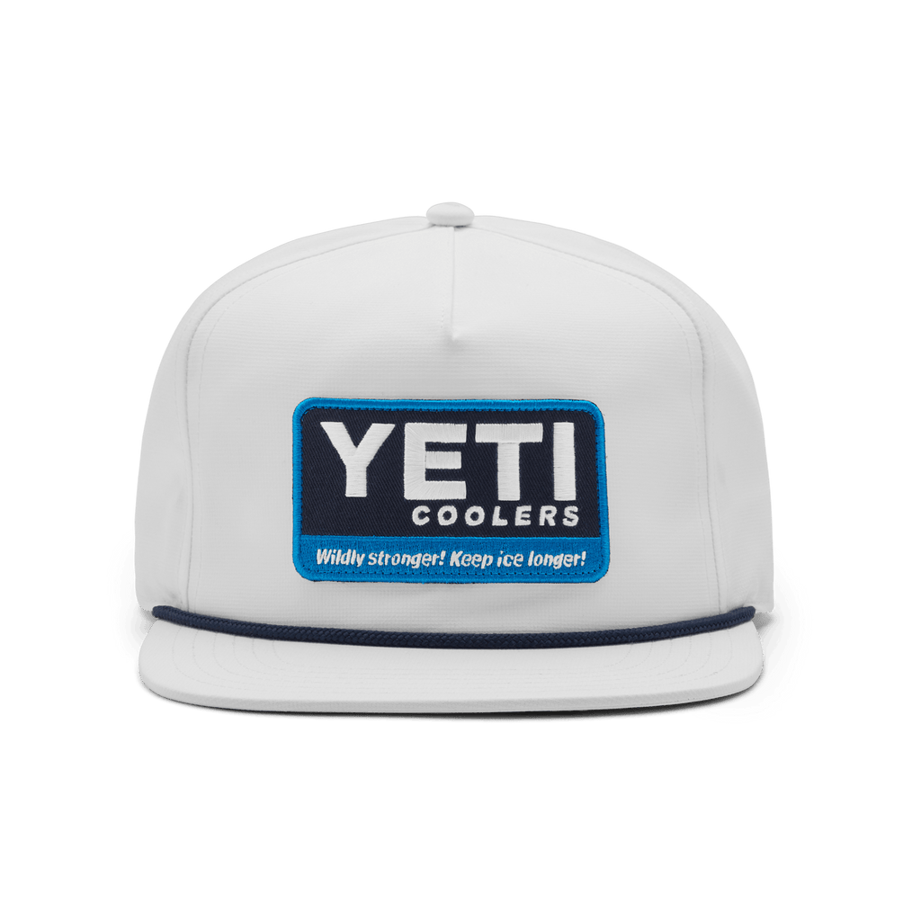 Wildly Stronger Badge Flat Brim Rope Hat - Preferred Pick CB