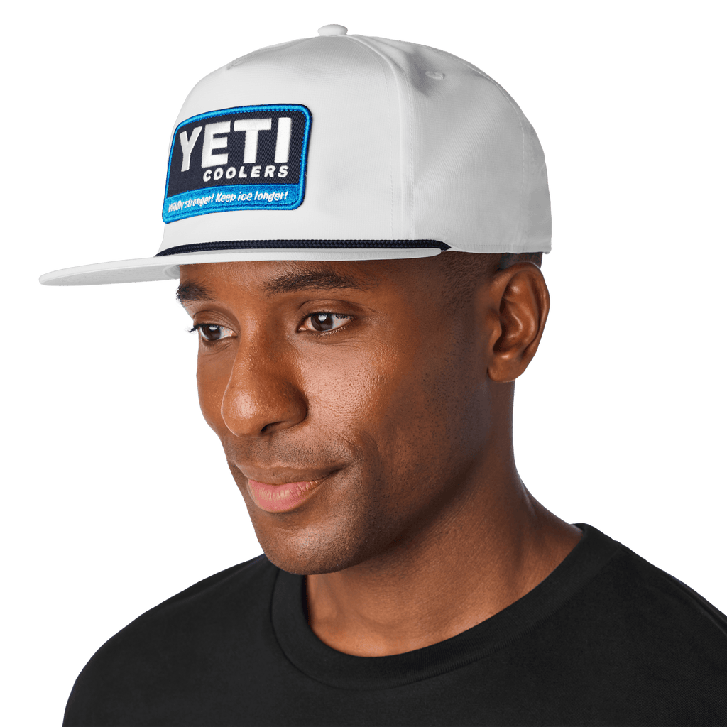 Wildly Stronger Badge Flat Brim Rope Hat - Preferred Pick CB