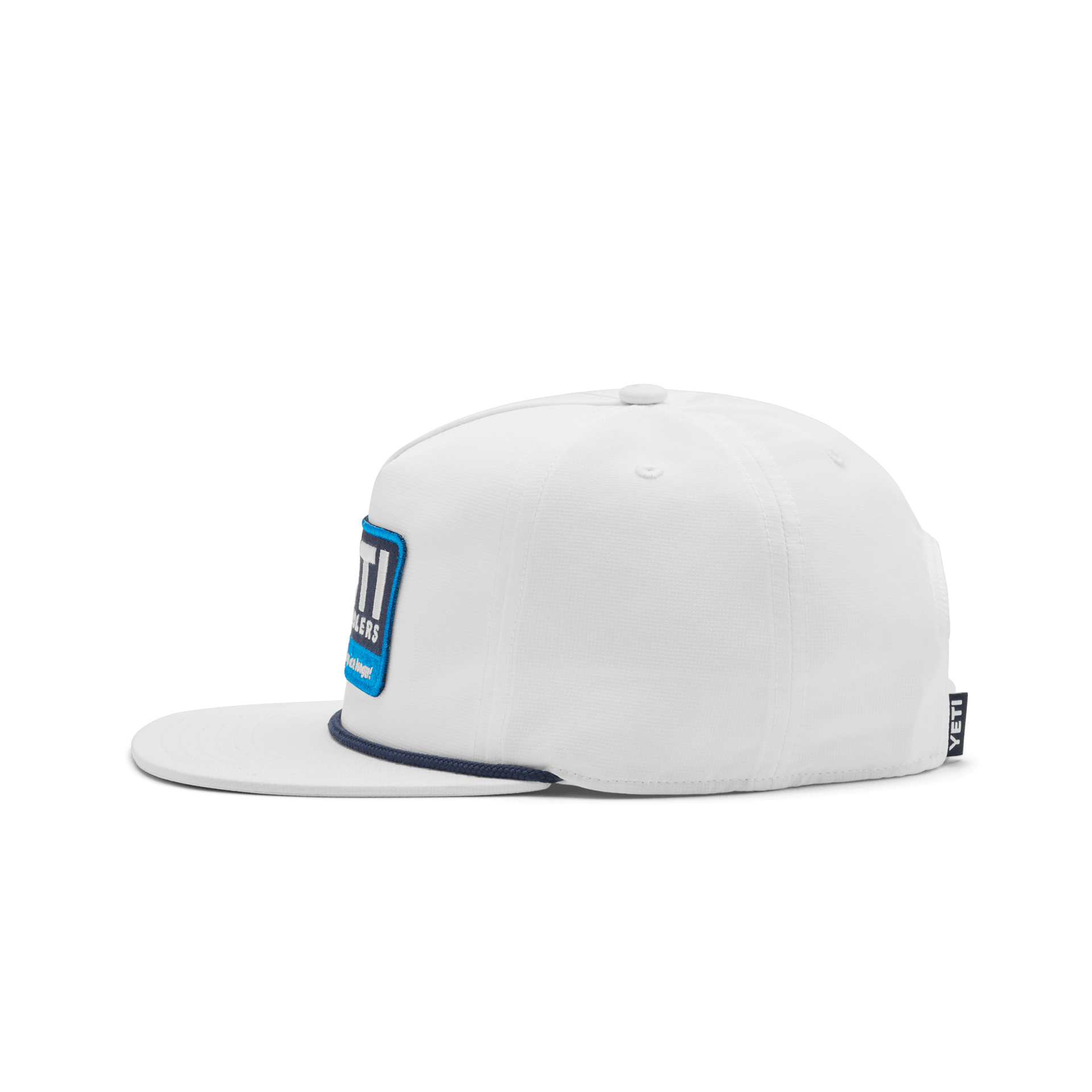 Wildly Stronger Badge Flat Brim Rope Hat - Preferred Pick CB