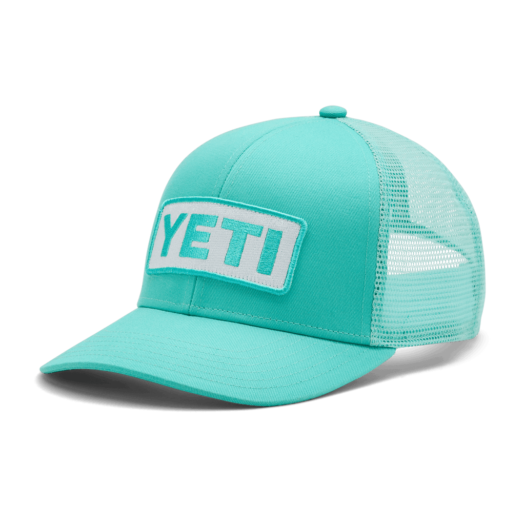 YETI Logo Badge Mid Pro Trucker Hat - Preferred Pickzr