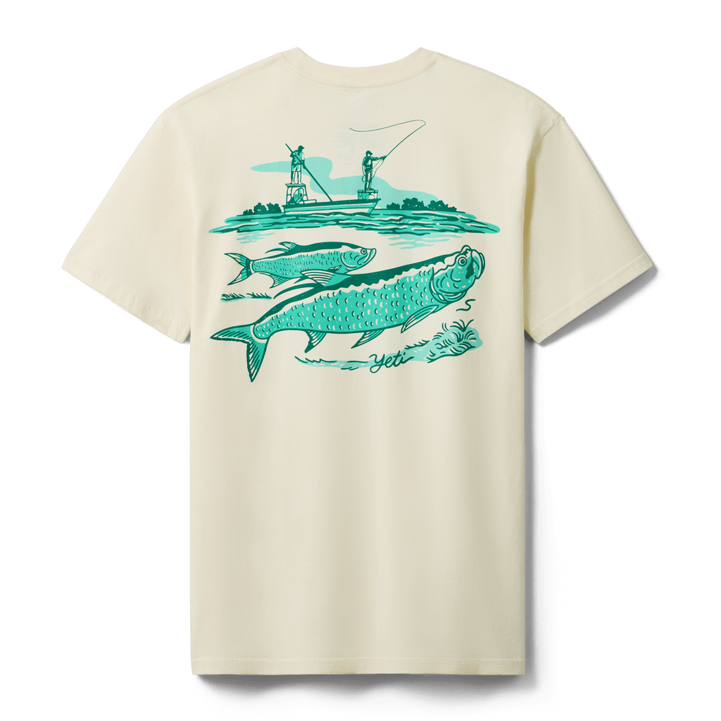 Tarpon Flies Short Sleeve T-Shirt - Preferred Pick aB