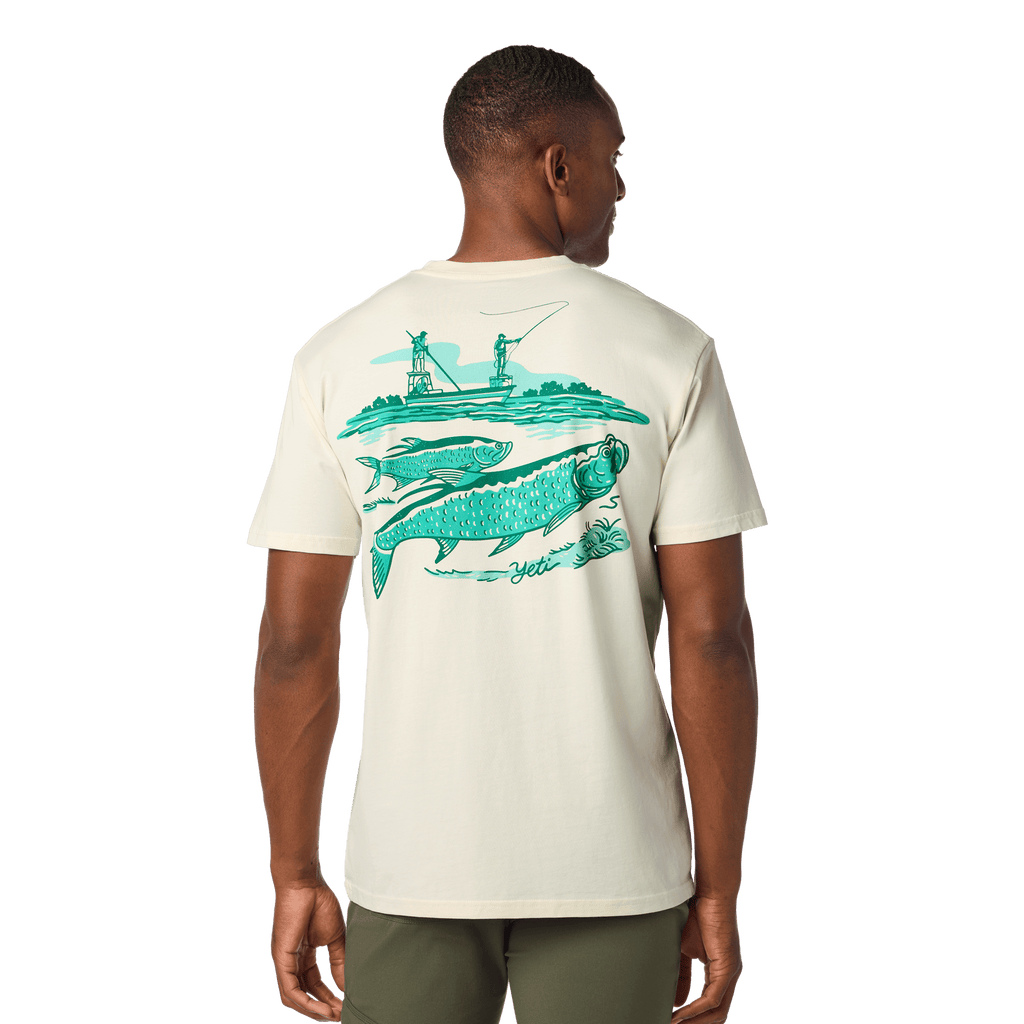 Tarpon Flies Short Sleeve T-Shirt - Preferred Pick aB