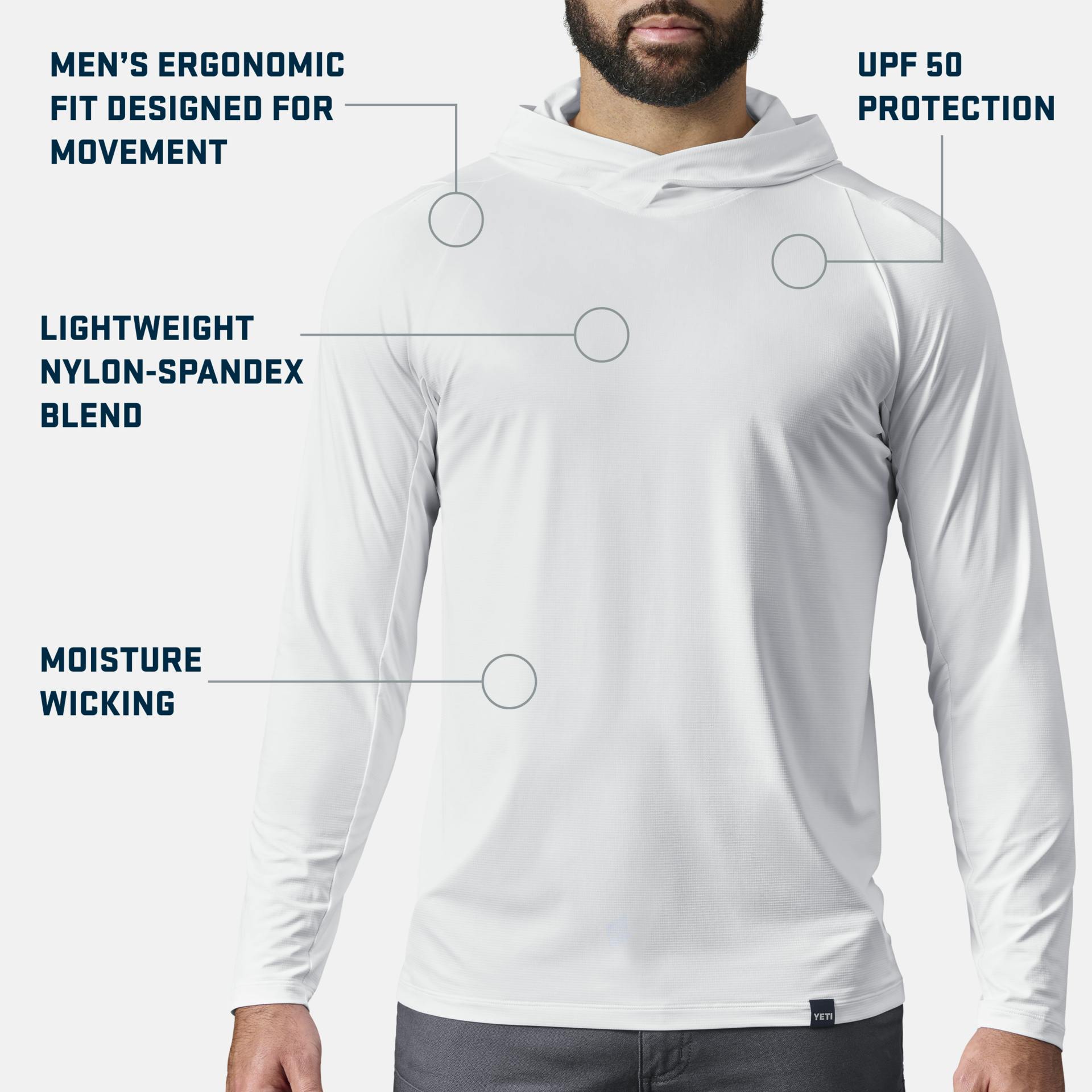 Crew Neck Ultra Lightweight Sunshirt - Preferred Pick09