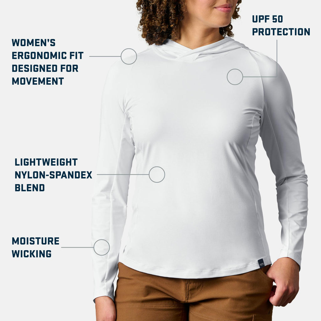 Women's Hooded Ultra Lightweight Sunshirt - Preferred Pickhz