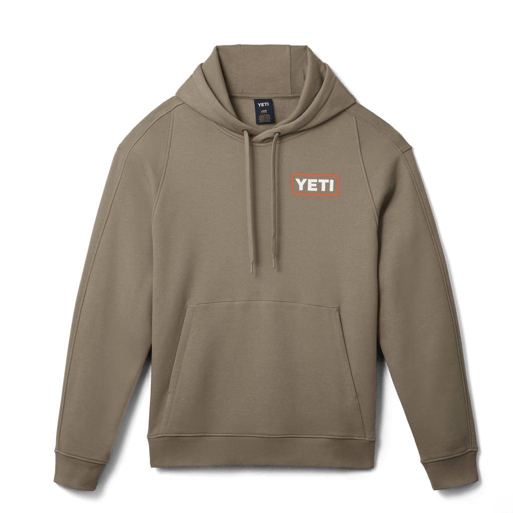 YETI Wetlands Logo Badge Fleece Hoodie - Preferred Pick8p