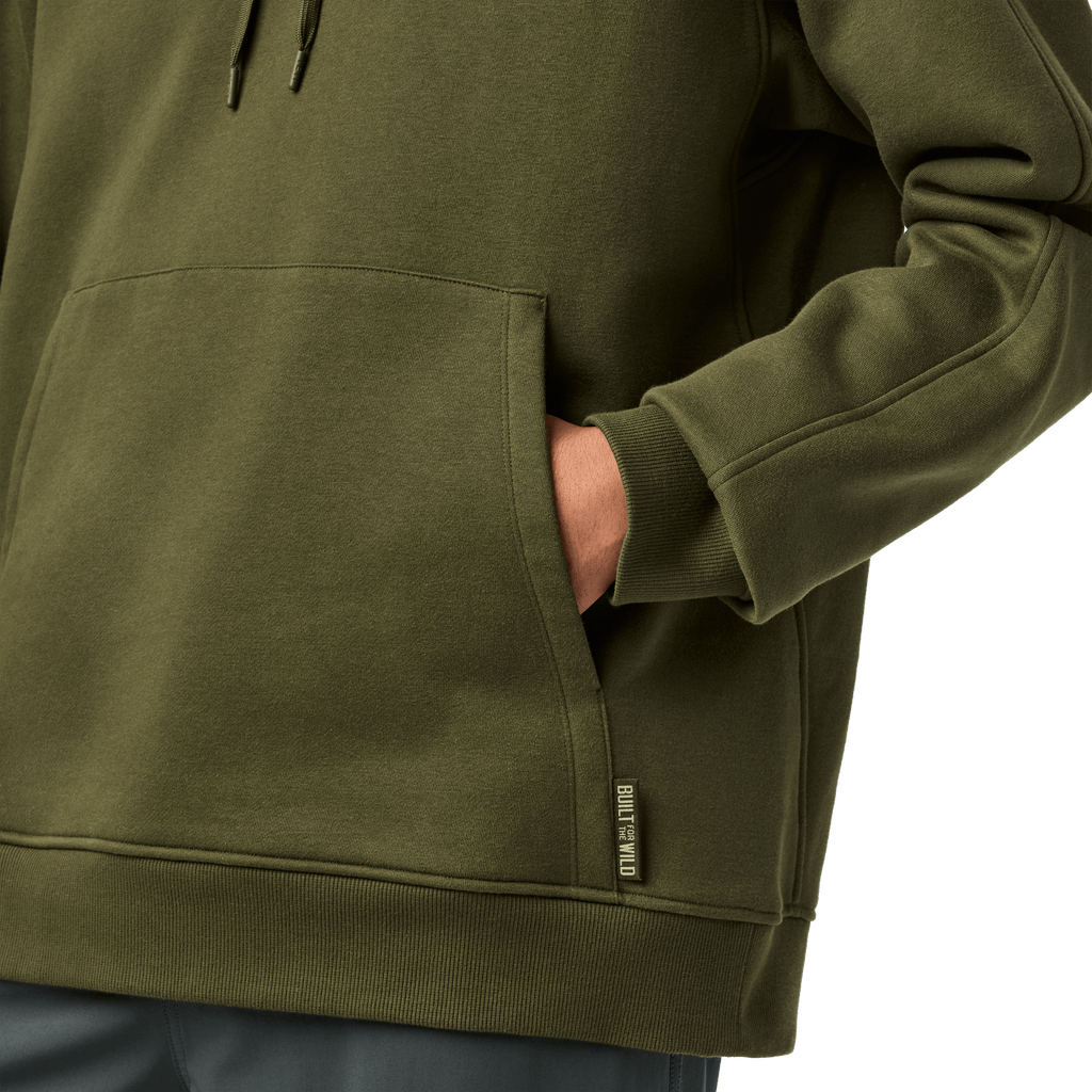YETI Script Built for the Wild Fleece Hoodie - Preferred Pick2a