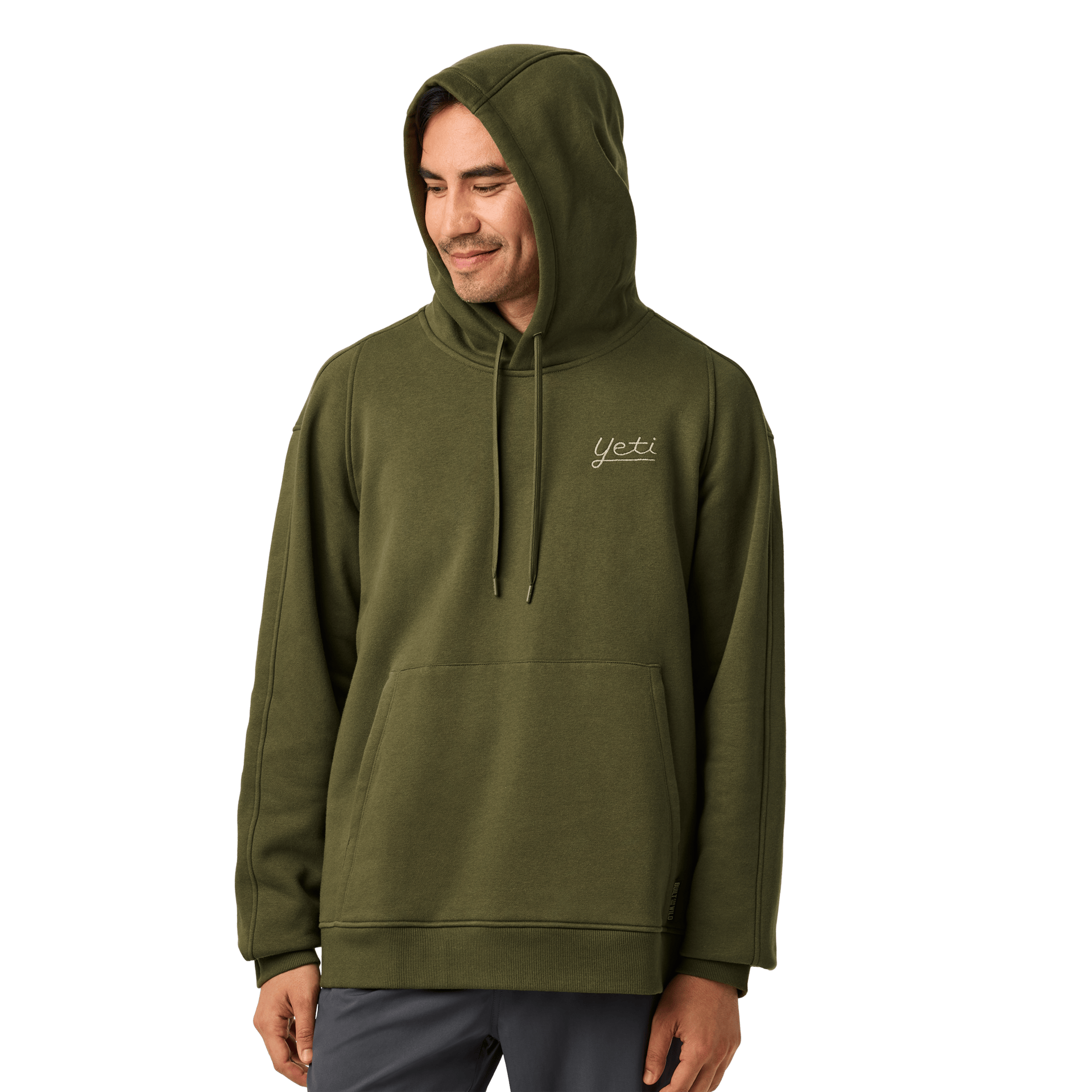 YETI Script Built for the Wild Fleece Hoodie - Preferred Pick2a